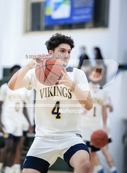 Thumbnail 2 in Campbell Hall vs St. Anthony (West Side Tip Off Classic) photogallery.