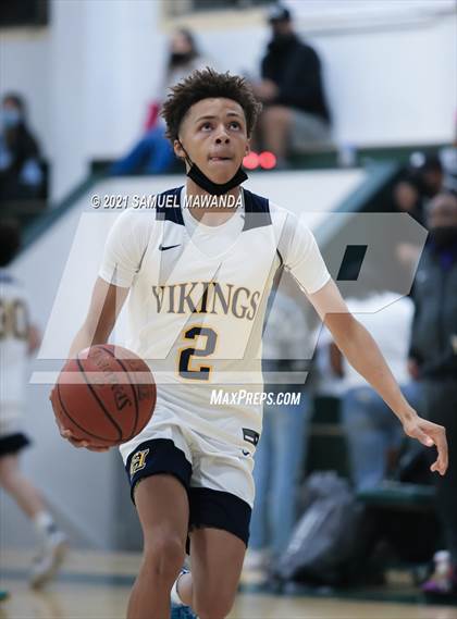 Thumbnail 2 in Campbell Hall vs St. Anthony (West Side Tip Off Classic) photogallery.