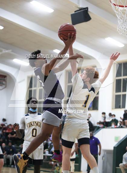 Thumbnail 3 in Campbell Hall vs St. Anthony (West Side Tip Off Classic) photogallery.