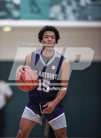 Thumbnail 2 in Campbell Hall vs St. Anthony (West Side Tip Off Classic) photogallery.