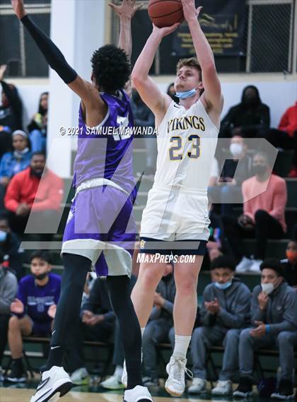 Thumbnail 1 in Campbell Hall vs St. Anthony (West Side Tip Off Classic) photogallery.