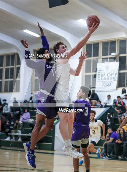 Thumbnail 3 in Campbell Hall vs St. Anthony (West Side Tip Off Classic) photogallery.