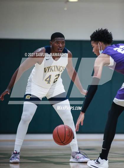 Thumbnail 3 in Campbell Hall vs St. Anthony (West Side Tip Off Classic) photogallery.