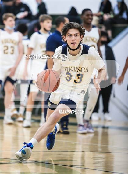 Thumbnail 3 in Campbell Hall vs St. Anthony (West Side Tip Off Classic) photogallery.
