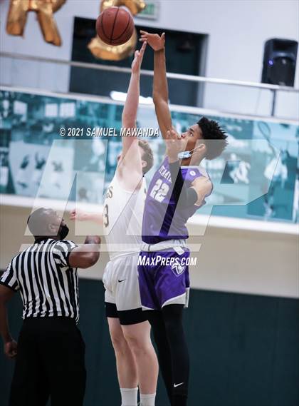 Thumbnail 3 in Campbell Hall vs St. Anthony (West Side Tip Off Classic) photogallery.