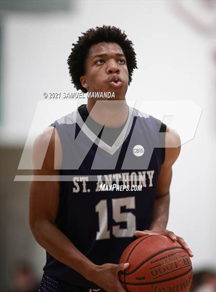 Thumbnail 1 in Campbell Hall vs St. Anthony (West Side Tip Off Classic) photogallery.