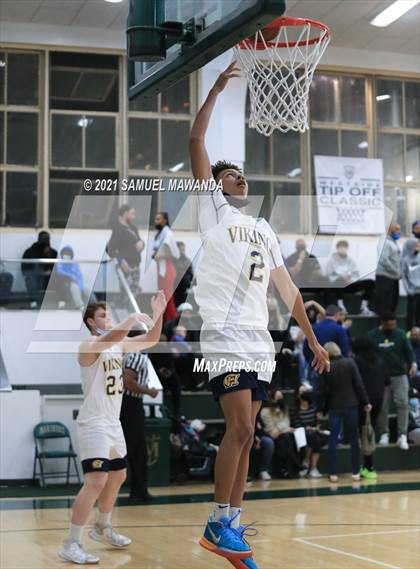 Thumbnail 3 in Campbell Hall vs St. Anthony (West Side Tip Off Classic) photogallery.