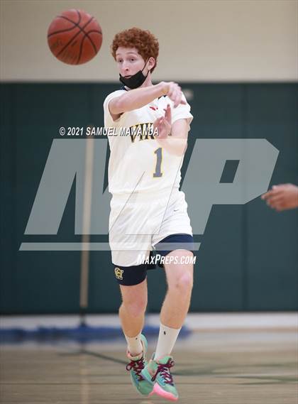 Thumbnail 2 in Campbell Hall vs St. Anthony (West Side Tip Off Classic) photogallery.