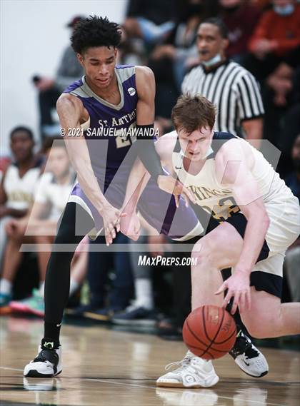 Thumbnail 1 in Campbell Hall vs St. Anthony (West Side Tip Off Classic) photogallery.