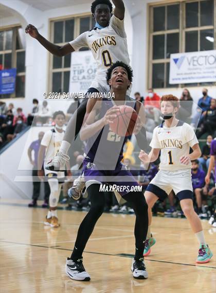 Thumbnail 2 in Campbell Hall vs St. Anthony (West Side Tip Off Classic) photogallery.