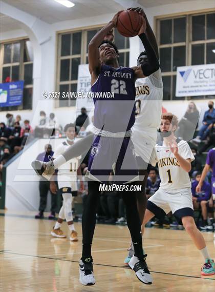 Thumbnail 3 in Campbell Hall vs St. Anthony (West Side Tip Off Classic) photogallery.