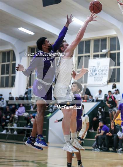 Thumbnail 1 in Campbell Hall vs St. Anthony (West Side Tip Off Classic) photogallery.