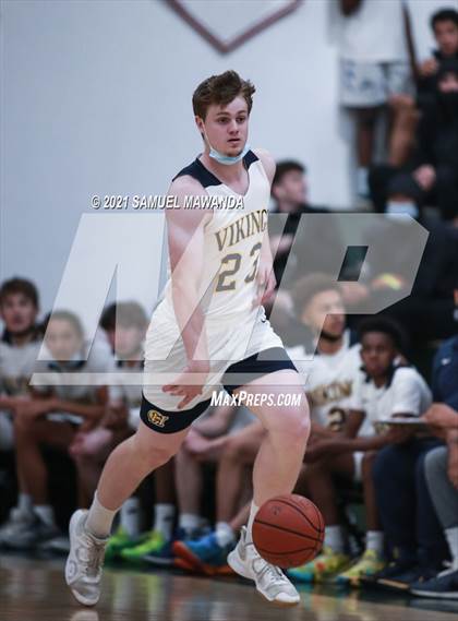 Thumbnail 3 in Campbell Hall vs St. Anthony (West Side Tip Off Classic) photogallery.