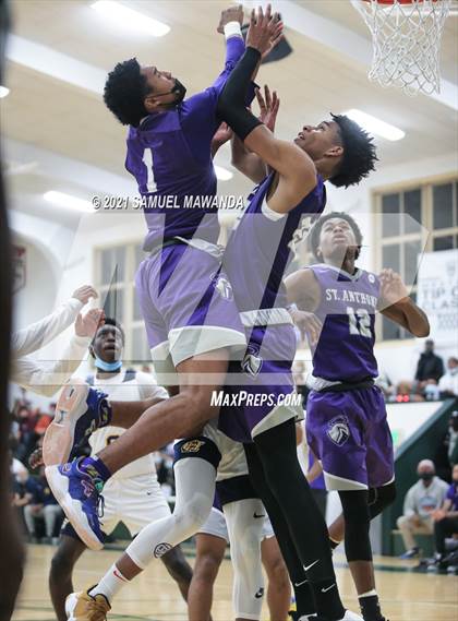 Thumbnail 3 in Campbell Hall vs St. Anthony (West Side Tip Off Classic) photogallery.