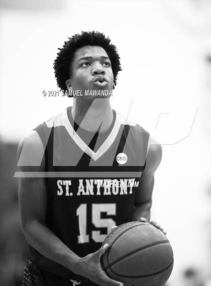Thumbnail 3 in Campbell Hall vs St. Anthony (West Side Tip Off Classic) photogallery.