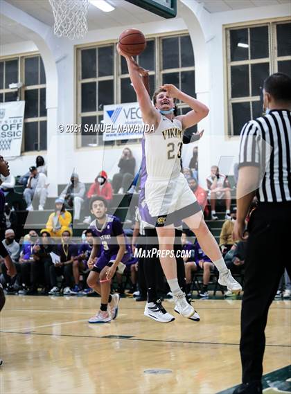 Thumbnail 2 in Campbell Hall vs St. Anthony (West Side Tip Off Classic) photogallery.