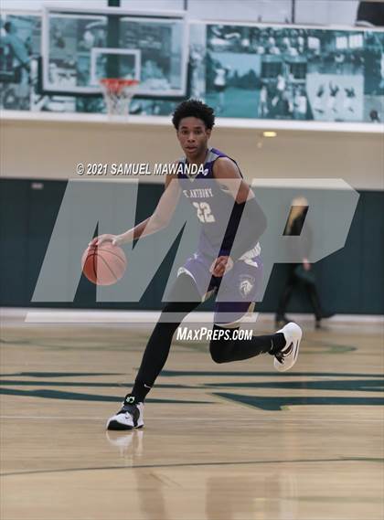 Thumbnail 2 in Campbell Hall vs St. Anthony (West Side Tip Off Classic) photogallery.