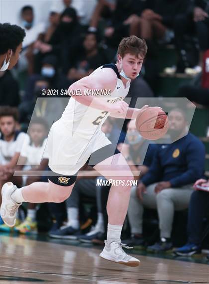Thumbnail 2 in Campbell Hall vs St. Anthony (West Side Tip Off Classic) photogallery.