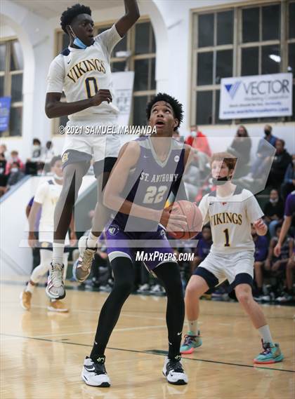 Thumbnail 1 in Campbell Hall vs St. Anthony (West Side Tip Off Classic) photogallery.