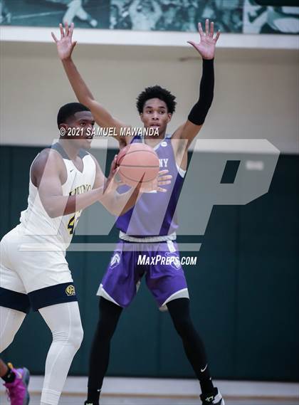Thumbnail 2 in Campbell Hall vs St. Anthony (West Side Tip Off Classic) photogallery.