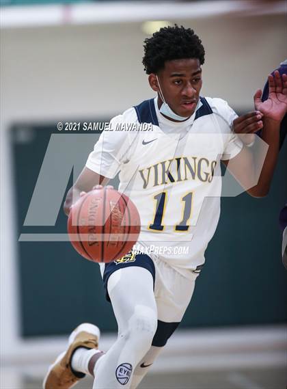 Thumbnail 2 in Campbell Hall vs St. Anthony (West Side Tip Off Classic) photogallery.