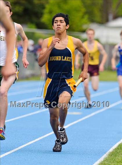 Thumbnail 2 in North Suburban Conference Boys Track and Field Championships photogallery.