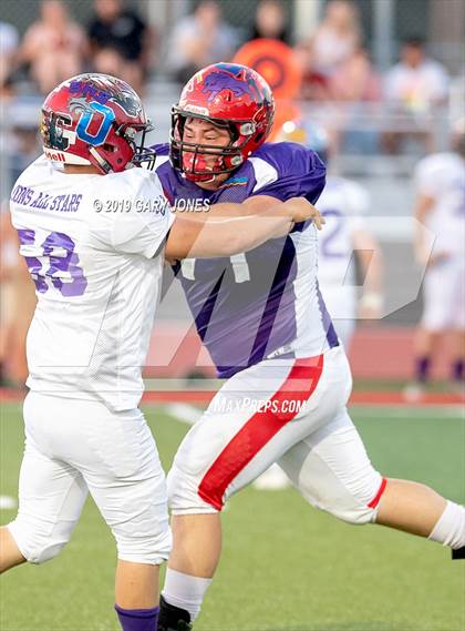 Thumbnail 3 in Lions All-Star Football Game (CIF Northern Section)  photogallery.