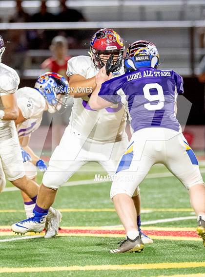 Thumbnail 1 in Lions All-Star Football Game (CIF Northern Section)  photogallery.