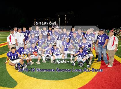 Thumbnail 2 in Lions All-Star Football Game (CIF Northern Section)  photogallery.