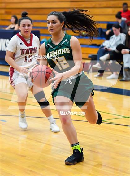 Thumbnail 2 in Greenway vs. Ironwood (DVHS Skyhawks Thanksgiving Tournament) photogallery.