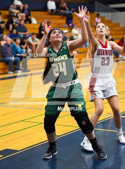 Thumbnail 2 in Greenway vs. Ironwood (DVHS Skyhawks Thanksgiving Tournament) photogallery.