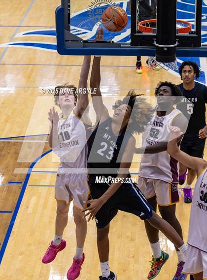 Thumbnail 2 in Layton Christian Academy vs. Mt. Zion Prep Academy (Five for the Fight) photogallery.