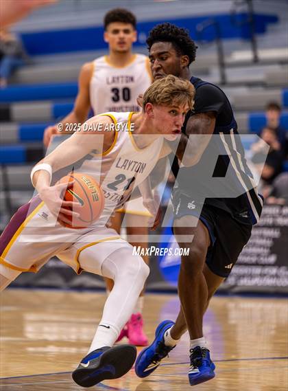 Thumbnail 3 in Layton Christian Academy vs. Mt. Zion Prep Academy (Five for the Fight) photogallery.