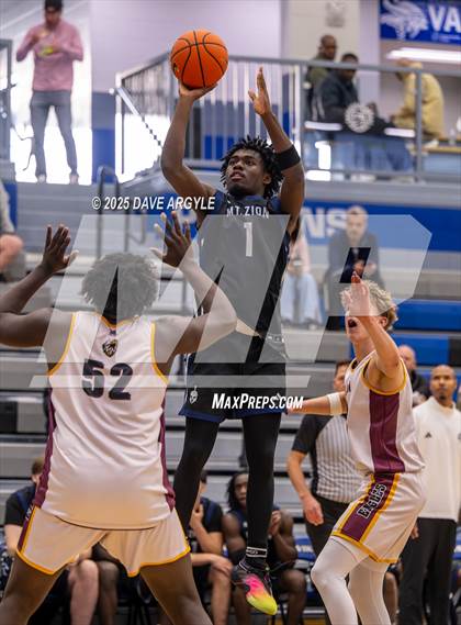 Thumbnail 1 in Layton Christian Academy vs. Mt. Zion Prep Academy (Five for the Fight) photogallery.