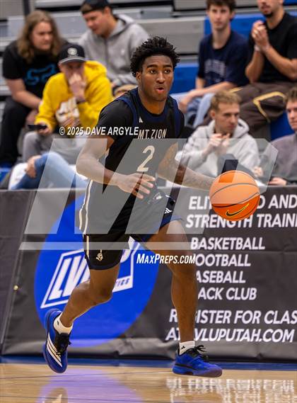 Thumbnail 1 in Layton Christian Academy vs. Mt. Zion Prep Academy (Five for the Fight) photogallery.