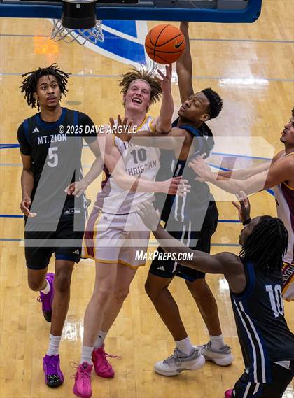 Thumbnail 2 in Layton Christian Academy vs. Mt. Zion Prep Academy (Five for the Fight) photogallery.