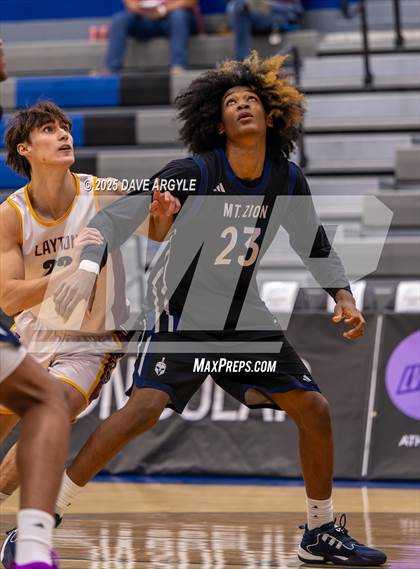 Thumbnail 1 in Layton Christian Academy vs. Mt. Zion Prep Academy (Five for the Fight) photogallery.