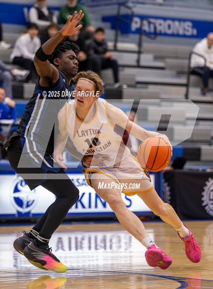 Thumbnail 1 in Layton Christian Academy vs. Mt. Zion Prep Academy (Five for the Fight) photogallery.