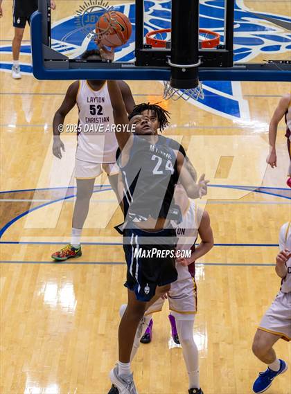 Thumbnail 3 in Layton Christian Academy vs. Mt. Zion Prep Academy (Five for the Fight) photogallery.