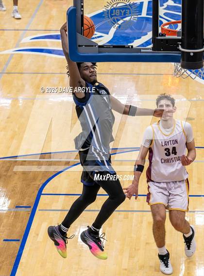 Thumbnail 2 in Layton Christian Academy vs. Mt. Zion Prep Academy (Five for the Fight) photogallery.