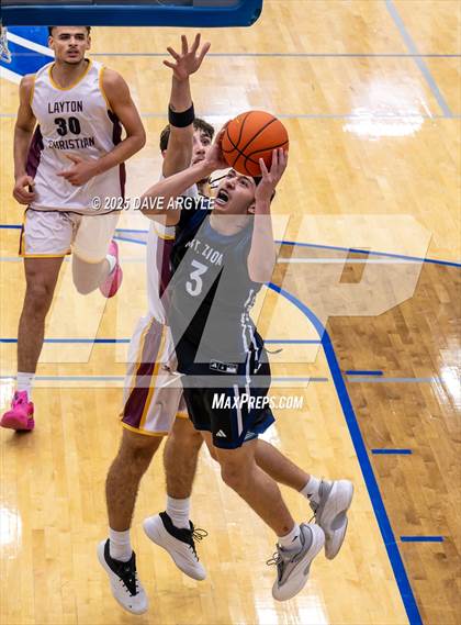 Thumbnail 2 in Layton Christian Academy vs. Mt. Zion Prep Academy (Five for the Fight) photogallery.