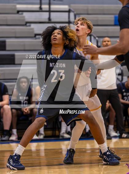 Thumbnail 3 in Layton Christian Academy vs. Mt. Zion Prep Academy (Five for the Fight) photogallery.