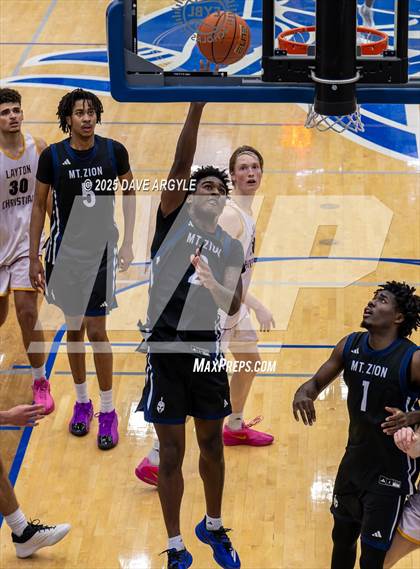 Thumbnail 2 in Layton Christian Academy vs. Mt. Zion Prep Academy (Five for the Fight) photogallery.