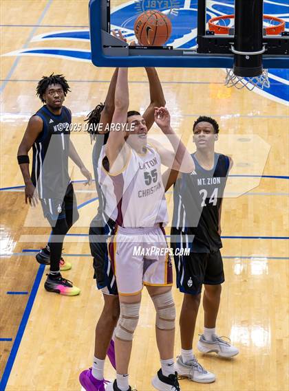 Thumbnail 3 in Layton Christian Academy vs. Mt. Zion Prep Academy (Five for the Fight) photogallery.