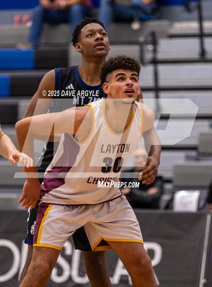 Thumbnail 2 in Layton Christian Academy vs. Mt. Zion Prep Academy (Five for the Fight) photogallery.