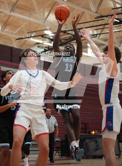 Thumbnail 1 in Trinity Christian vs. Village (TAPPS 6A Area Playoff) photogallery.