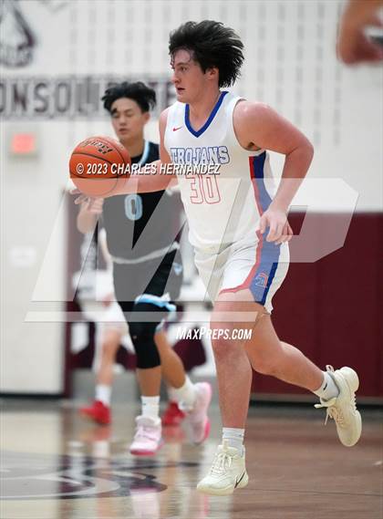 Thumbnail 1 in Trinity Christian vs. Village (TAPPS 6A Area Playoff) photogallery.
