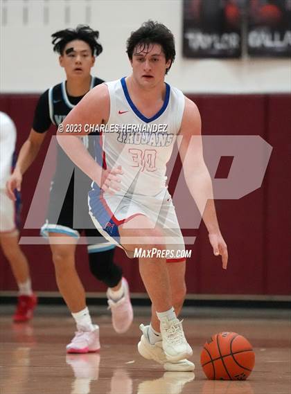 Thumbnail 2 in Trinity Christian vs. Village (TAPPS 6A Area Playoff) photogallery.