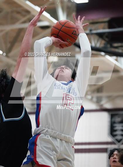 Thumbnail 2 in Trinity Christian vs. Village (TAPPS 6A Area Playoff) photogallery.