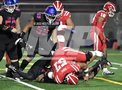 Thumbnail 1 in Los Alamitos @ Mater Dei (CIF-SS D1 Semi-Final) photogallery.